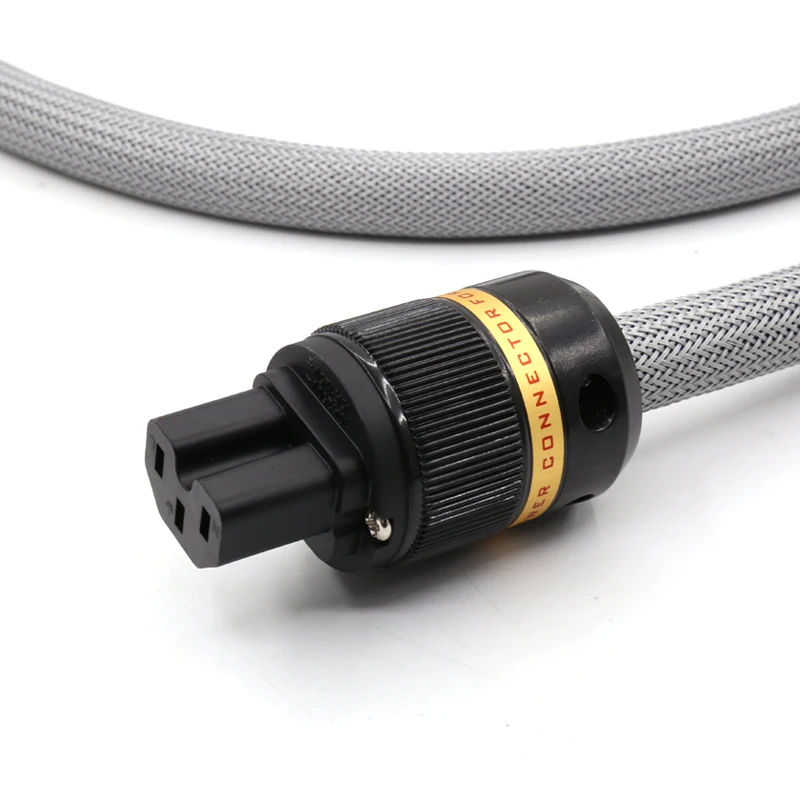 Аудиокабель питания Audiocrast AC US с разъемами из чистой красной меди VM501 + VF501|power cord