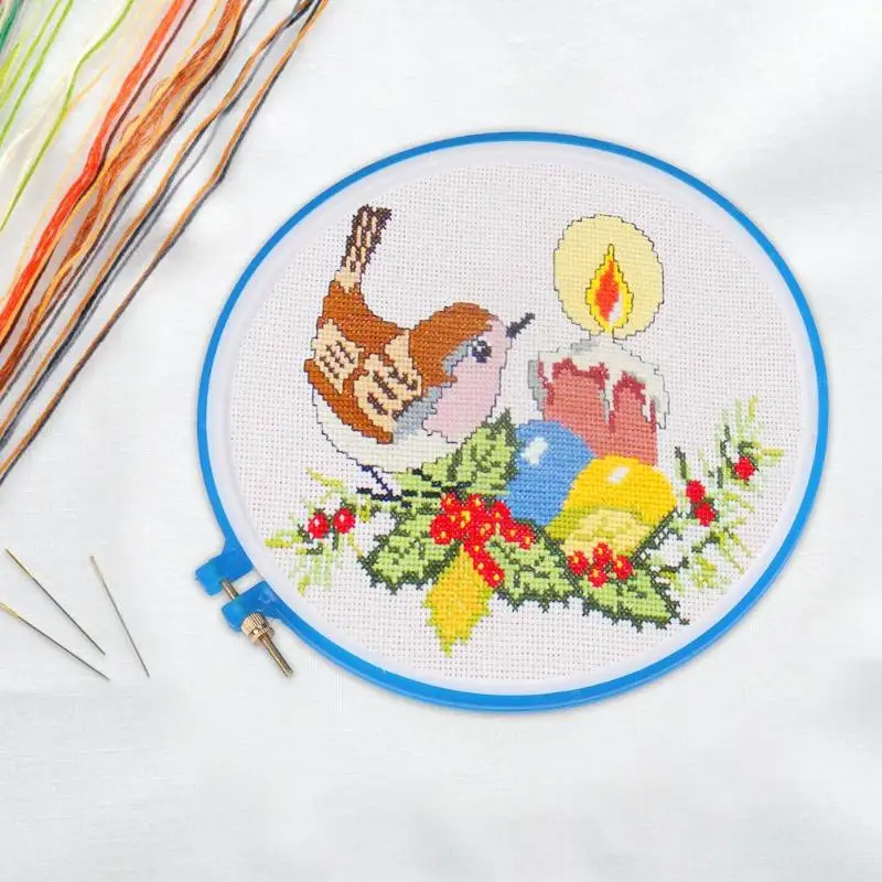 Новый 12 5 29 см пластиковый каркас пяльцы для вышивания кольцо DIY Needlecraft машина