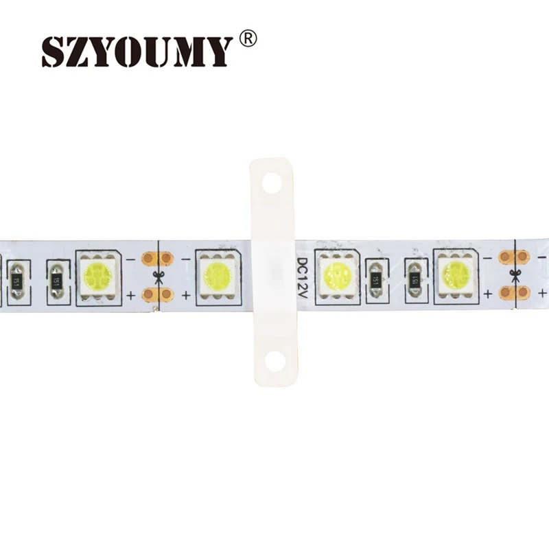 SZYOUMY 1000 шт. светодиодные крепежные силиконовые зажимы для 220 В 5050 2835