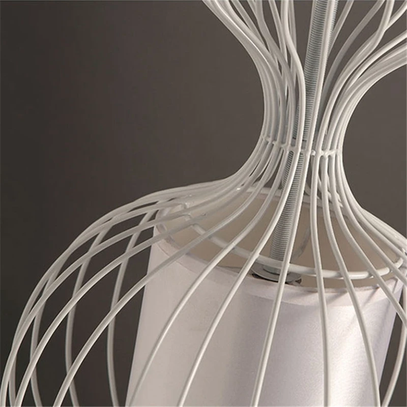 Черный/белый 4 шт./компл. металлический Лофт современные подвесные светильники