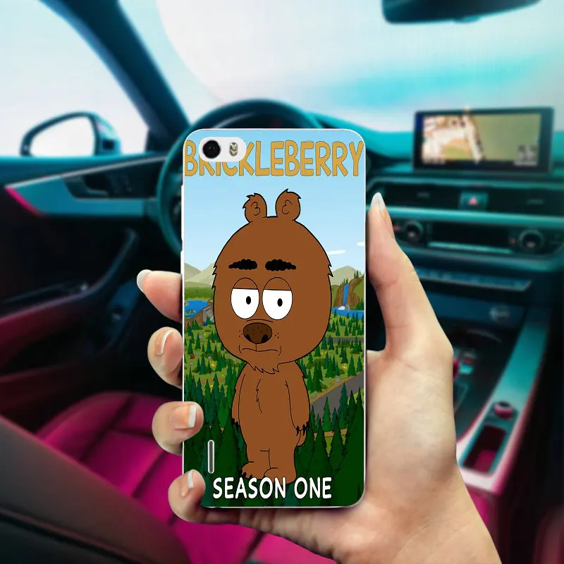 Welcome to Brickleberry Slim Silicone Soft TPU Cell Phone Cases Huawei P8 P9 P10 P20 Mate 10 Pro Y5 Y6 II Y7 Honor 6X 7X 9 Lite | Мобильные