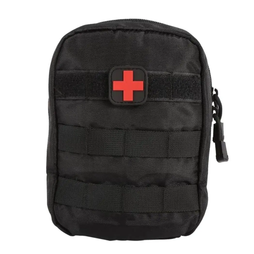 Outdoor Survival Tactical First Aid Emergency Travel Zipper Medical Square Bag Kits Patch | Безопасность и защита - Фото №1