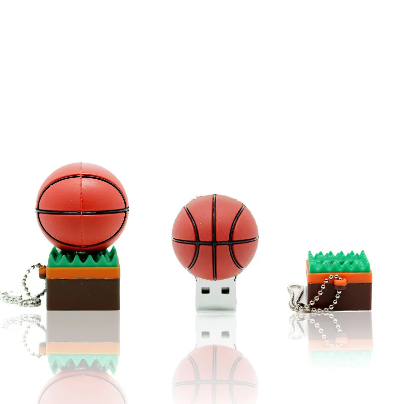 Мультфильм спортивные мячи серии USB флэш-накопитель теннисная ручка привод