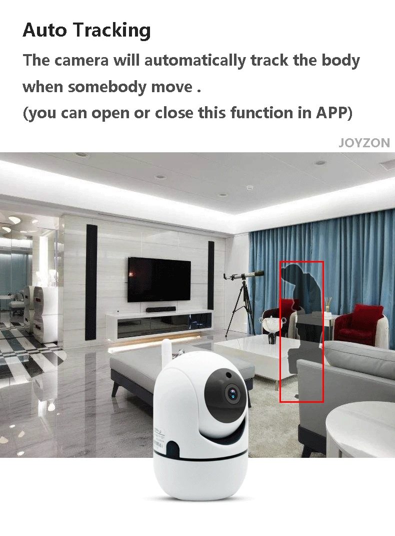 HD 720P IP камера Wi Fi беспроводная ночного видения автоматическое отслеживание