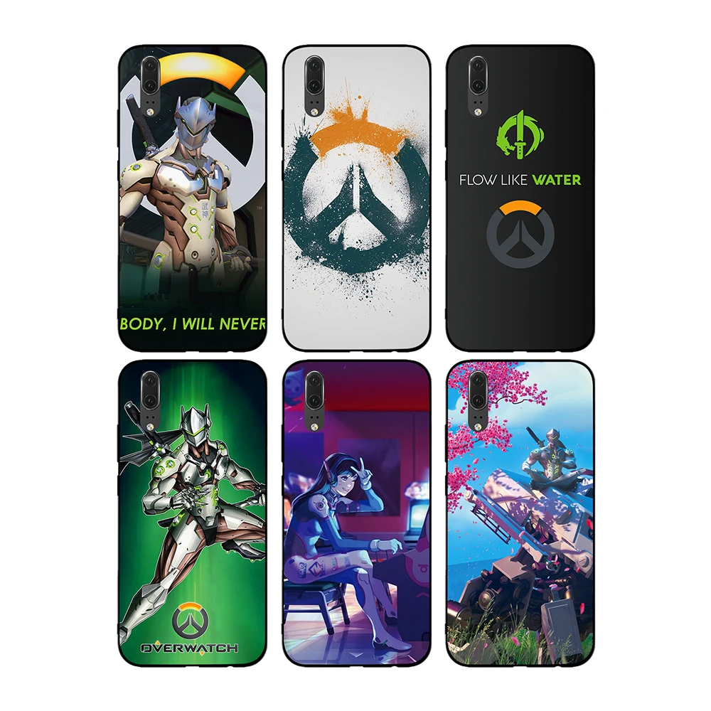 Роскошные часы Tracer для Huawei P8 P9 P10 P20 P30 Lite Pro P Smart 2016 2019 ТПУ Мягкий силикон | Мобильные
