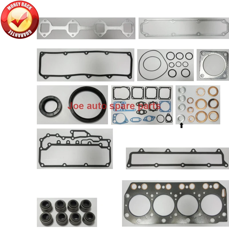 Полный комплект прокладок двигателя для YANMAR: 4TN100E 4T100 4TN100|Полный набор прокладок| |