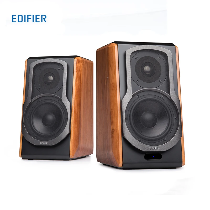 Edifier s1000db Bluetooth Колонки Hi-Fi 2.0 полочная advanced Титан купольный твитер Беспроводной