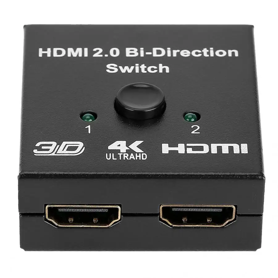 HDMI 2 входа в 1 выход сплиттер двусторонний переключатель с поддержкой 4K| |