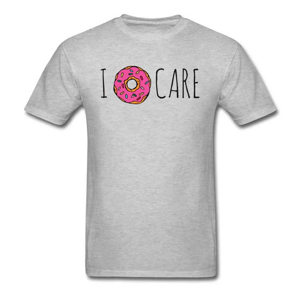 Персонализированная футболка I Doughnut Care забавная Мужская 2018 горячая Распродажа
