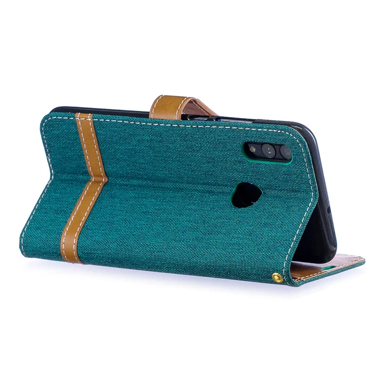Кожаный чехол для Fundas huawei P Smart 2019 Coque Honor 10 Lite Ковбой Флип кошелек кожа телефона |