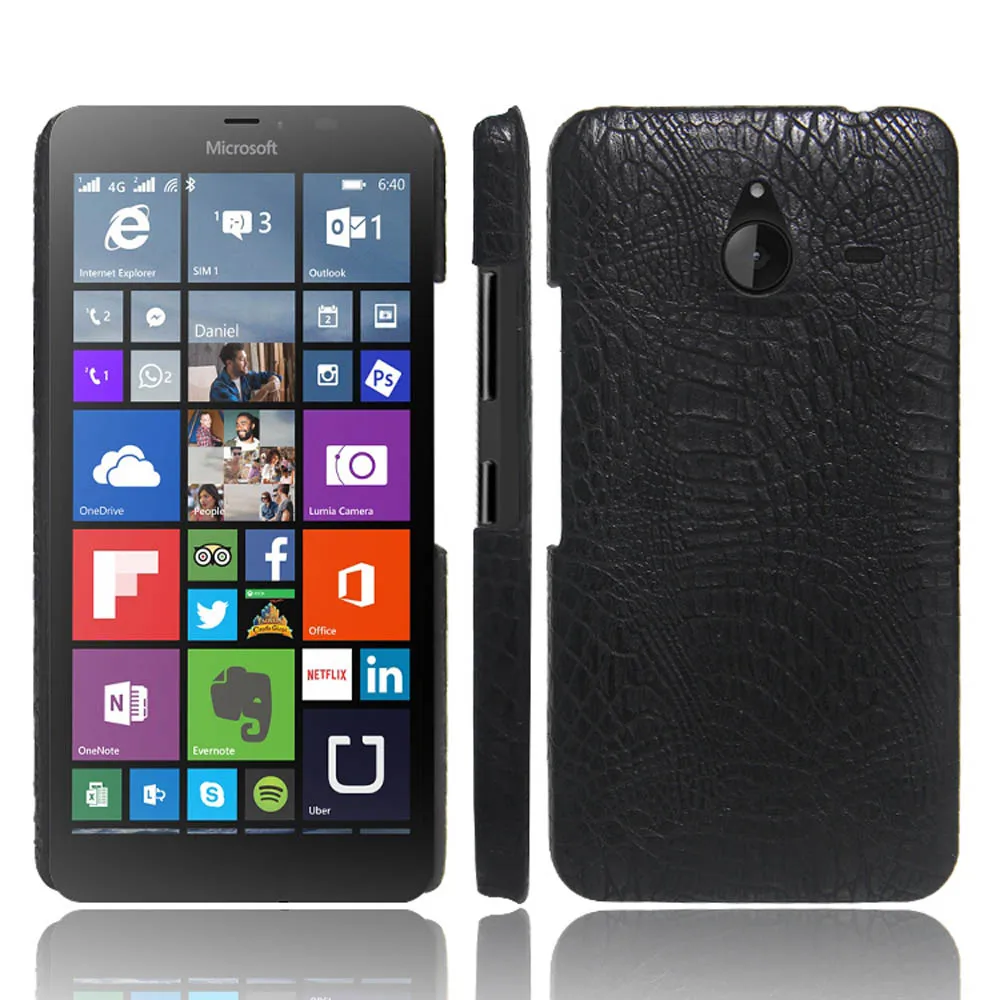 Новый роскошный чехол SUBIN из искусственной кожи под крокодила для nokia Microsoft Lumia 640 XL