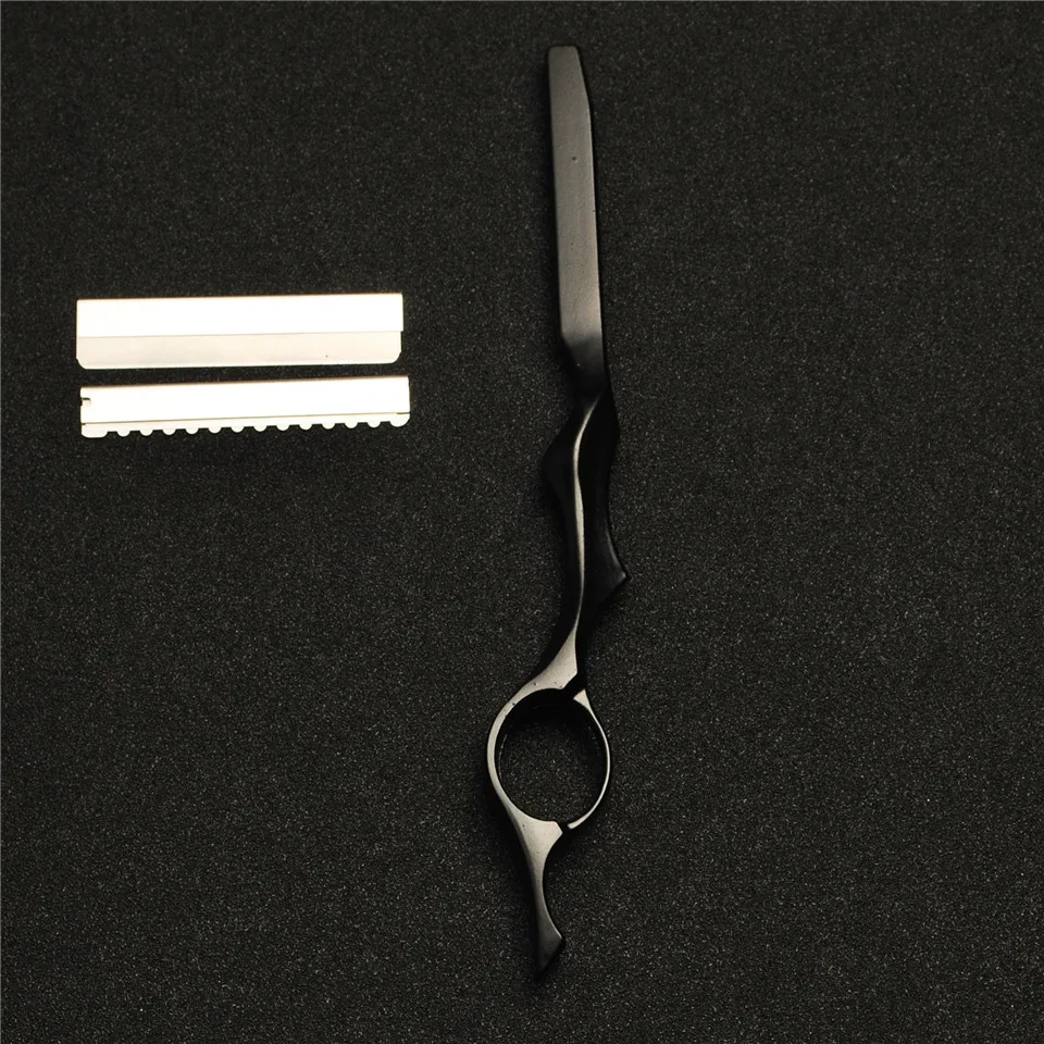 2017 Hot Japan Stainless Steel Professional Sharp Barber Razor Blade Hair Razors Cut Cutting Thinning Knife Salon Tools | Красота и