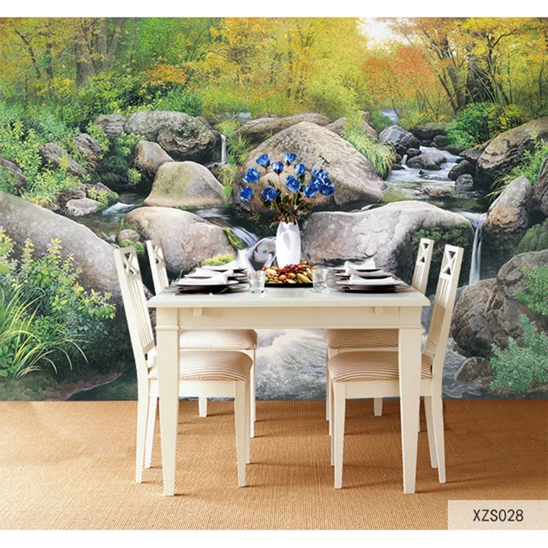 Пользовательские 3D печать DIY ткань и текстиль обои для стен матовый шелк гостиной