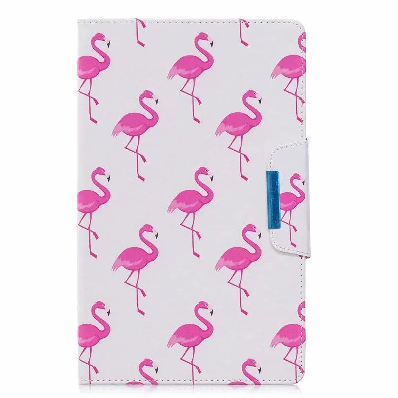 Flamingo Чехол Hoesje для samsung Tab A 10,1 чехол милый Единорог панда цветок планшет чехол Funda для Galaxy Tab A 10,1 SM-T510 SM-T515 - Цвет: Flamingo