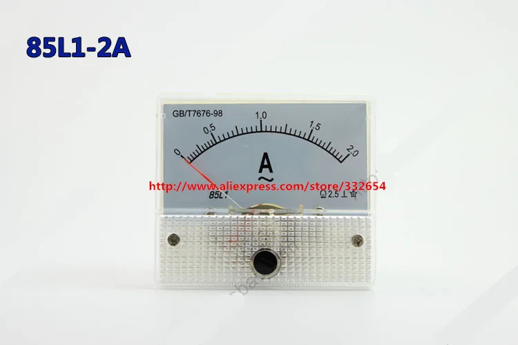 AC 2A Аналоговый Амперметр Текущий 64x56 мм|analog ampere meter|current meterac analog ammeter |