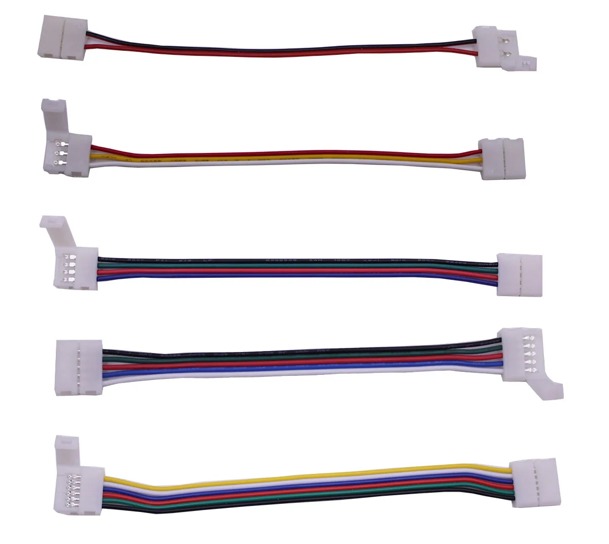 Разъемы для светодиодной ленты 2pin 8 мм/2Pin 10 мм/4pin мм/5pin мм/5Pin 12 мм/6Pin мм 5