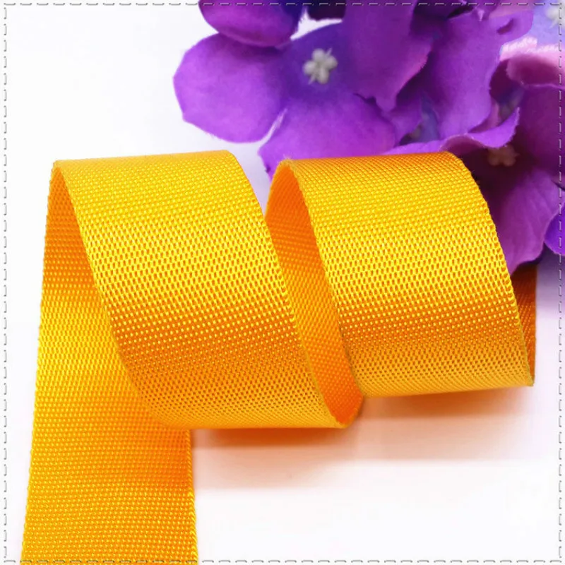 25mm Golden Grosgrain ribbon 1meter/lot DIY clothing accessories handmade backpack material Wedding Party decoration | Дом и сад