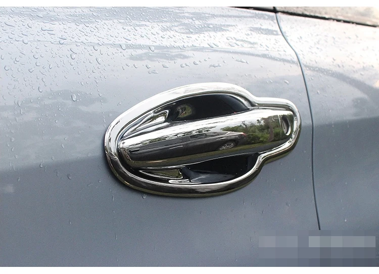 Набор хромированных чехлов для дверных ручек Peugeot 2008 2013 2019 аксессуары наклейки 2014