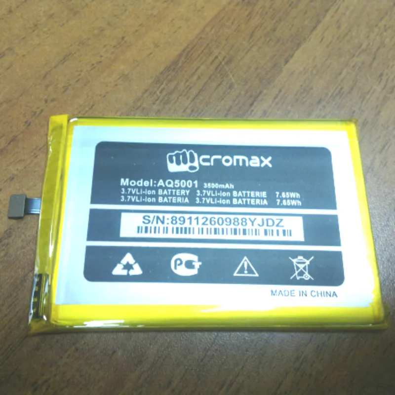 Аккумулятор 3500 мАч для micromax Canvas Juice 2/Canvas Power AQ5001 zaw1055qaa Мобильный телефон батареи +