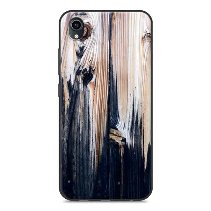 A5 6," для vivo Y91 Y91C чехол с изображением деревянного камня для vivo Y91 Y91 C полный защитный чехол vivo Y91 чехол для телефона s coque shell - Цвет: A5