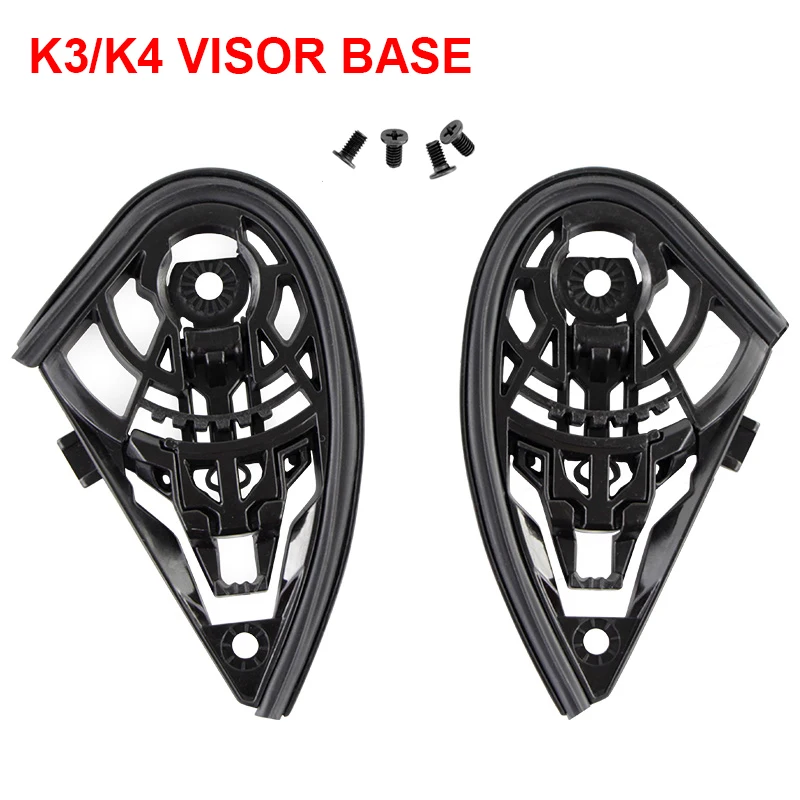 

Motorbike Helmet Parts&Accessory K3&k4 Visor Base Fitting for K3 K4 Helm Motorcycle Helmet Visor Moto Capacetes