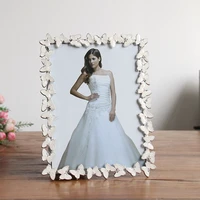 butterfly metal picture frame simple style wedding dress photo frame living room bedroom decoration photo frames best gift