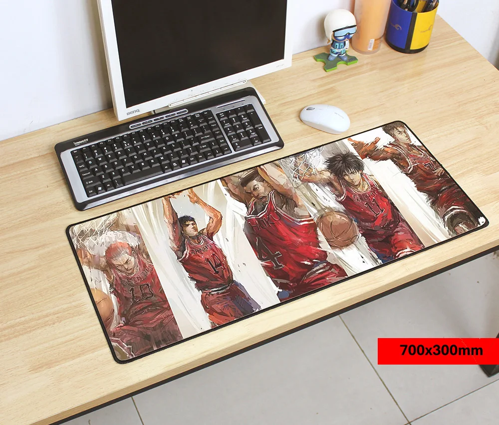 SLAM DUNK коврик для мыши 1200x500 мм коврик для мыши для ноутбука компьютерный коврик для мыши locrkand игровой padmouse геймерский большой коврик для клавиатуры и мыши