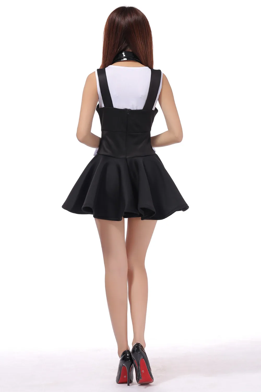 Женский костюм со звездами черно-белый формальный костюм-смокинг для певицы