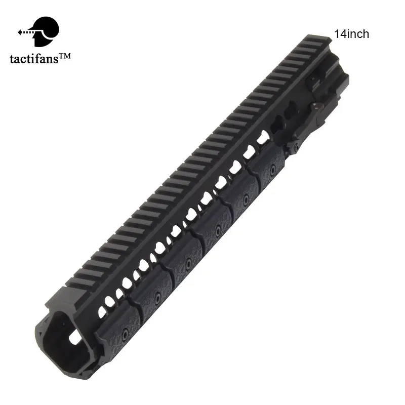 SINAIRSOFT быстрое разделение Handguard поплавок рельсовая система крепления " 14" для охоты Picatinny Keymod Rail M4 M16 AR15 AEG GBB - Цвет: 14inch