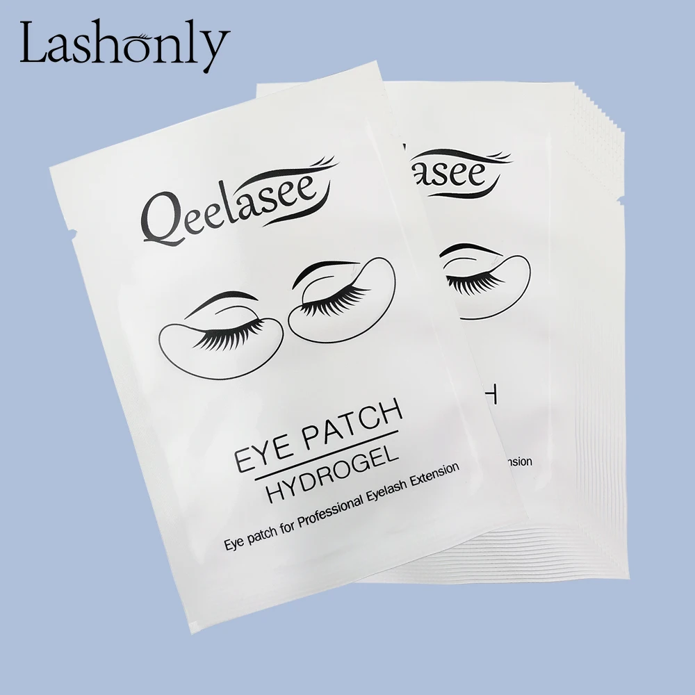 Lashonly нетканые тканевые накладки для ресниц под глазами наращивания бумажные