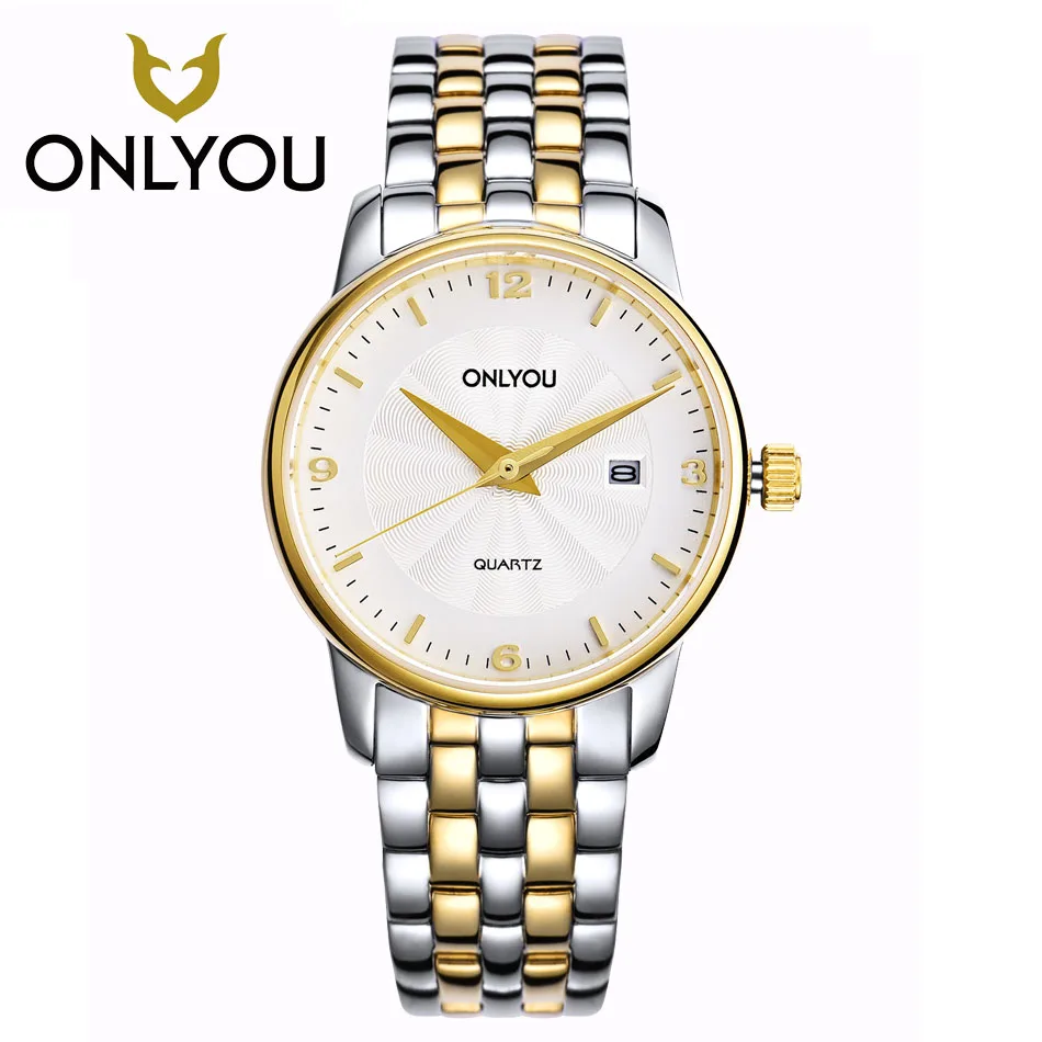 ONLYOU Мужские часы Роскошные повседневные военные кварцевые спортивные женские