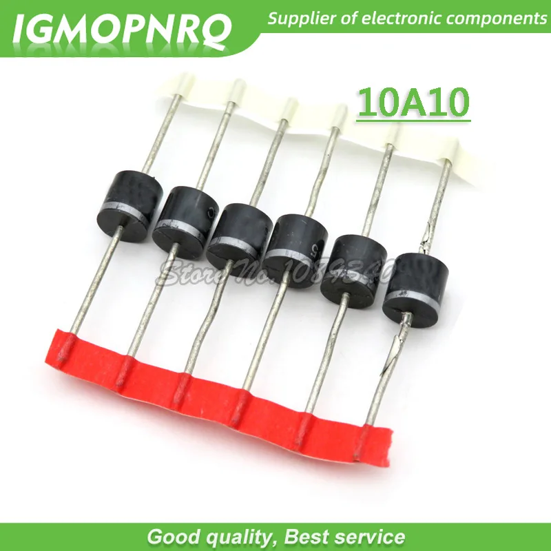 20 шт./лот 10A10 10 Amp 1000V 10A 1KV DIP осевой Выпрямитель Диод, 22A новый оригинальный