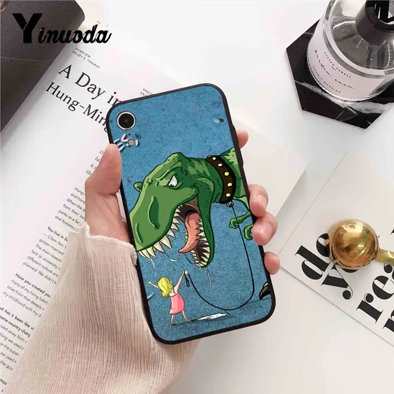 

Yinuoda Coque Dinosaur Patterned Brilliant Phone Case for iPhone7 6 X 8 6s Plus 5 5S SE XR XS XSMAX Case11 11pro 11promax