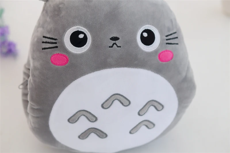 Totoro плюшевая игрушка милая Тоторо мягкая подушка с одеялом 3 в 1 игрушка-подушка Тоторо аниме фигурка подарок для детей Детские игрушки