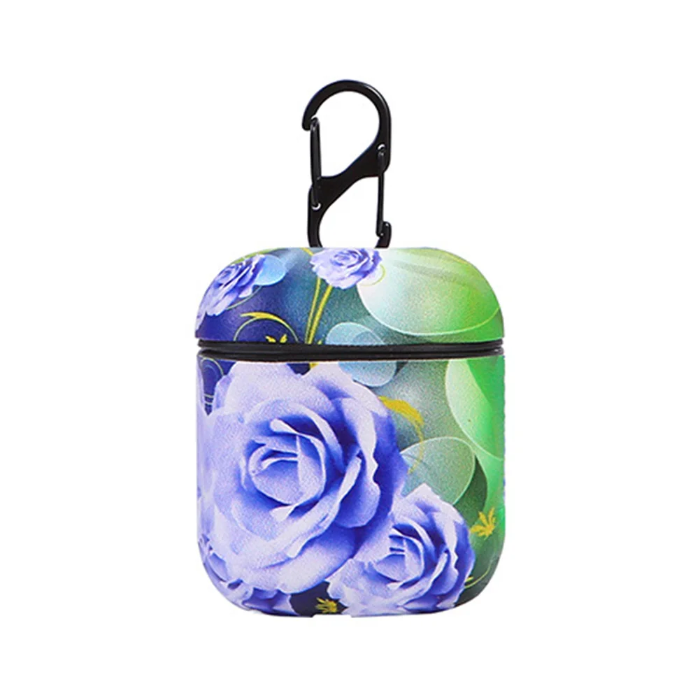 Защитная крышка из искусственной кожи Беспроводная Bluetooth зарядка коробка