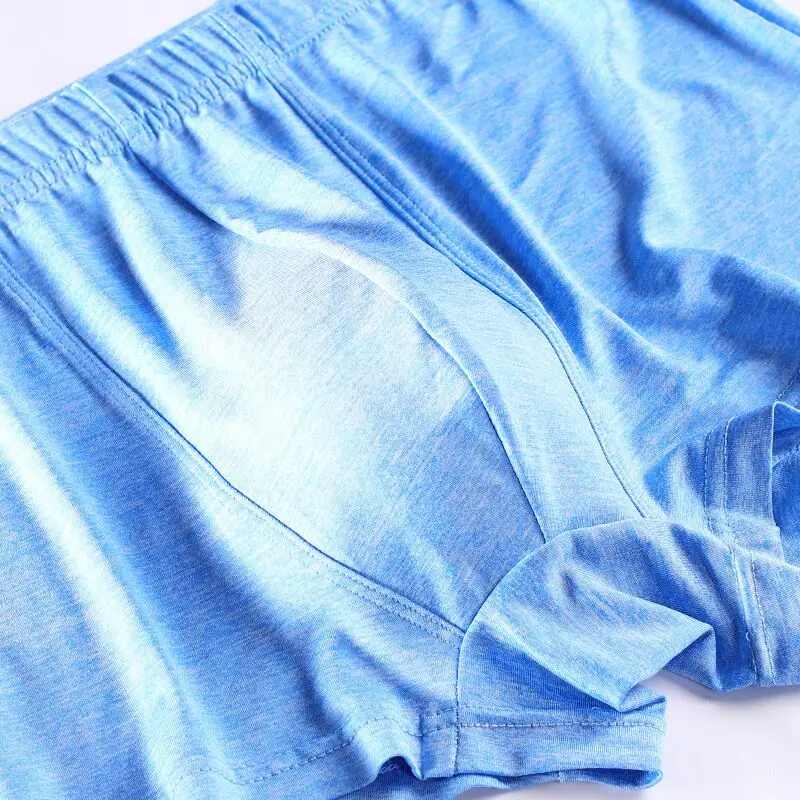 Трусы боксеры бесшовное прозрачное тонкие мужские короткие дышащие шорты нижнее