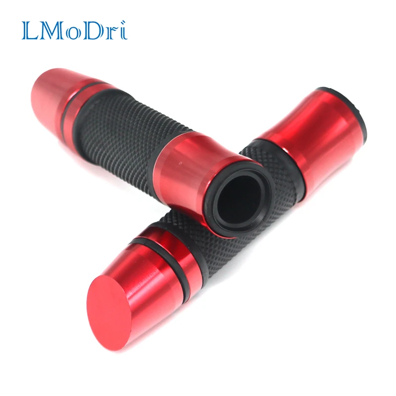 

LMoDri Motorcycle 22mm Standard Handlebar Grip Motorbike 7/8" Handlebar Rubber Grips Scooter Cool Refit Parts 5 Color