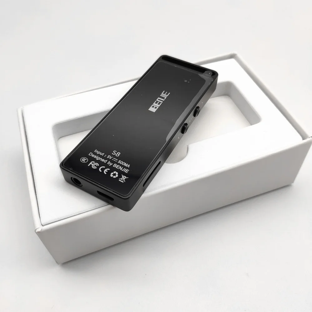 Новейший Bluetooth 4,0 mp3-плеер с сенсорным экраном BENJIE S8 спортивный музыкальный плеер начальный уровень без потерь Mp3 Музыкальные плееры рекордеры