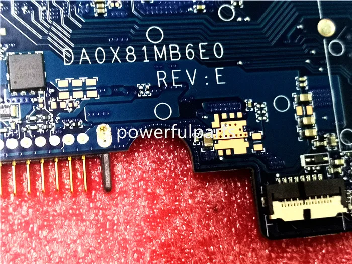 Для hp 430 G4 440 G4 Материнская плата ноутбука 905791-601 905791-501 905791-001 аккумулятор большой емкости DA0X81MB6E0 3865U двухъядерный рабочих