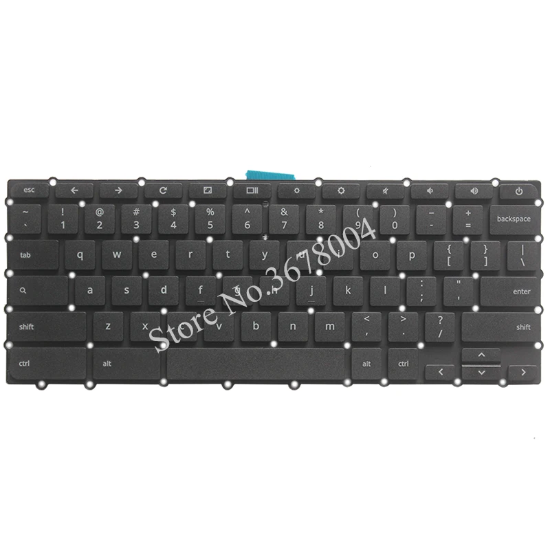 Новая клавиатура US для ноутбука Acer Chromebook 15 C910 CB3 531 431 C731 C731T черная без рамки|keyboard for