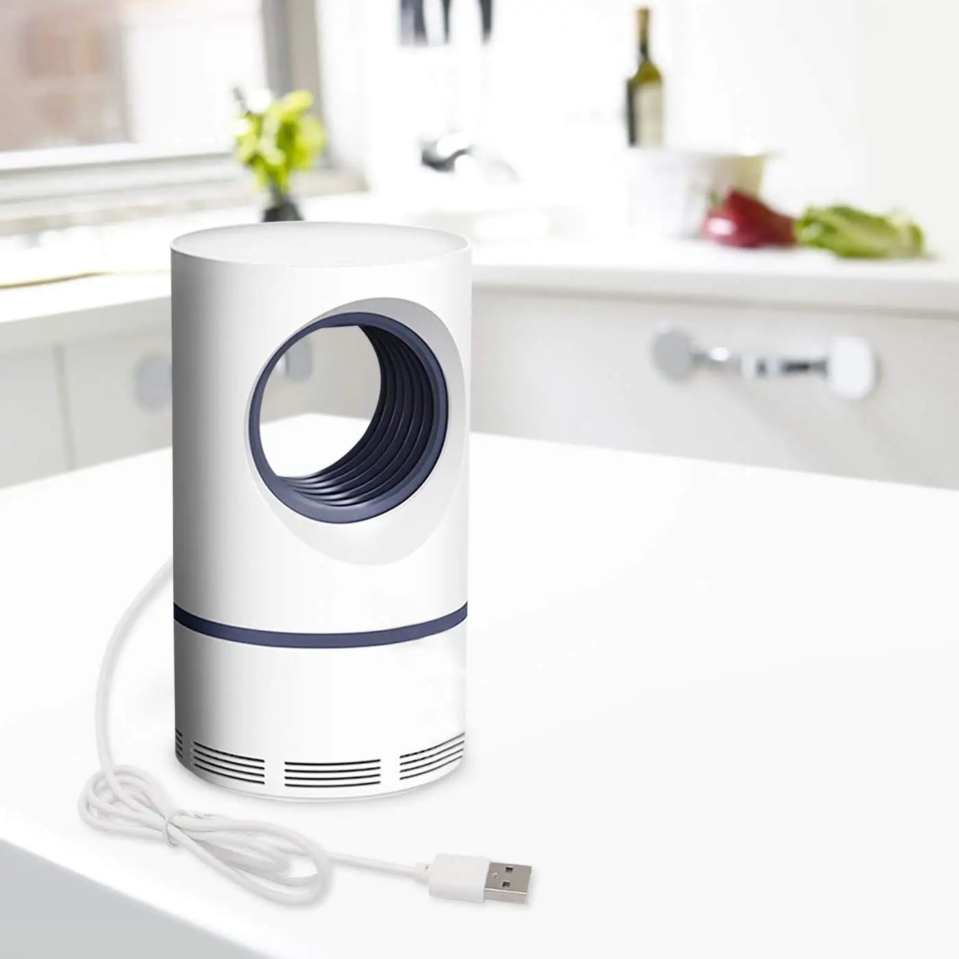 Smartlife Электронный убийца комаров USB питание насекомых нетоксичный УФ