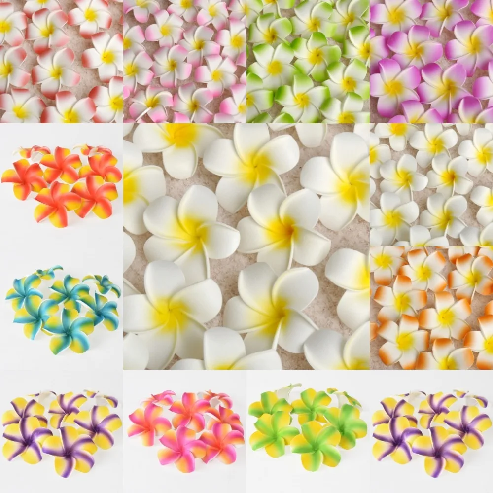 200 7 см оптовая продажа DIY цветок искусственная пена плавающая/Гавайские