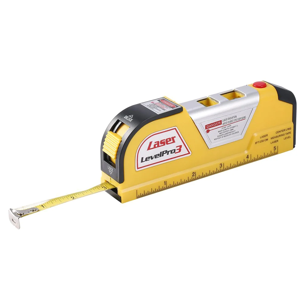 8FT мера Метрическая выравниватель горизонт стандартный Вертикальный лазерный