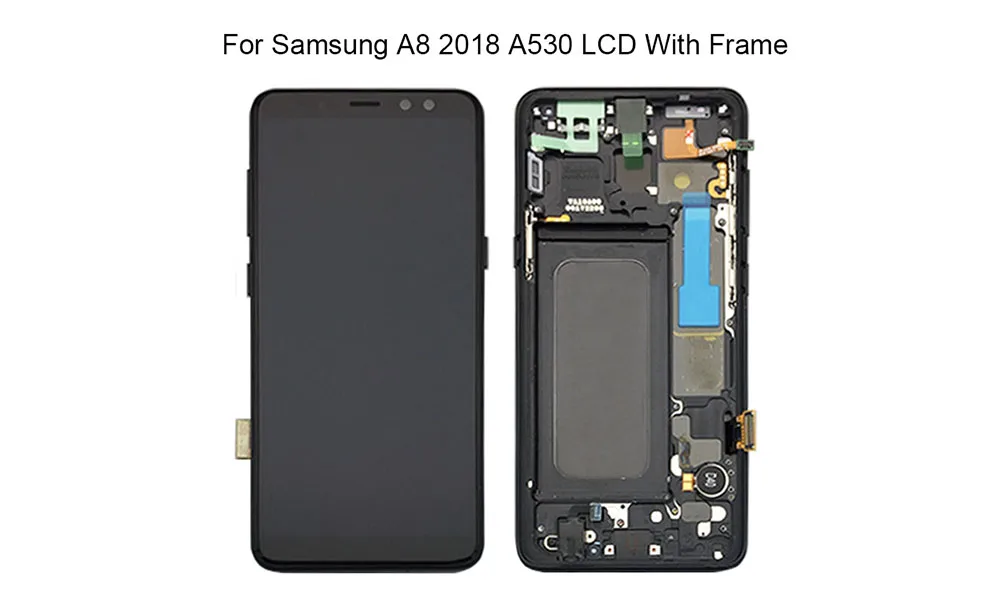 Для samsung Galaxy A8 A530 ЖК-дисплей A530F A530DS A530N ЖК-дисплей с рамкой кодирующий преобразователь сенсорного экрана в сборе Быстрая