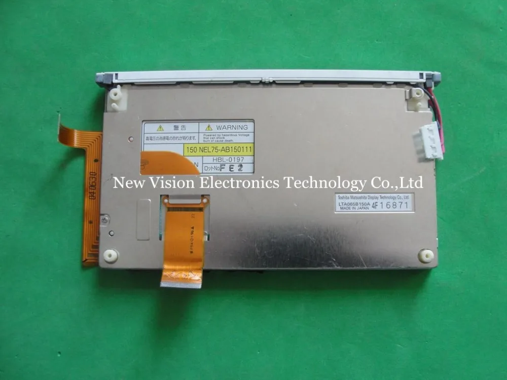 LTA065B150A TFD65W40 NEL75-AB150111 оригинальный A + класс 6 5 дюймов ЖК-экран с сенсорным экраном |