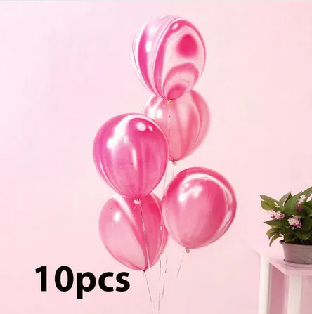 pink agate 10pcs 1 шт. 100*97 см Розовый пони 3D Маленькая Лошадь Единорог шары с днем рождения Единорог вечерние гелиевый воздушный шар покрытый фольгой дети животные игрушки Globos - Цвет: pink agate 10pcs