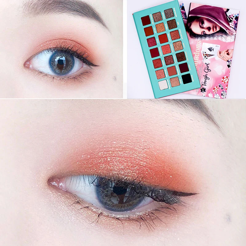 Макияж блэкджек девушки 21 Цвет Тени для век Pallete sombra de olho Maquiagem Профессиональный