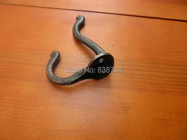 Крючки для одежды с двойным крюком 10 шт. 53*29*75 мм|clothes hook|metal coat hookscoat hooks |