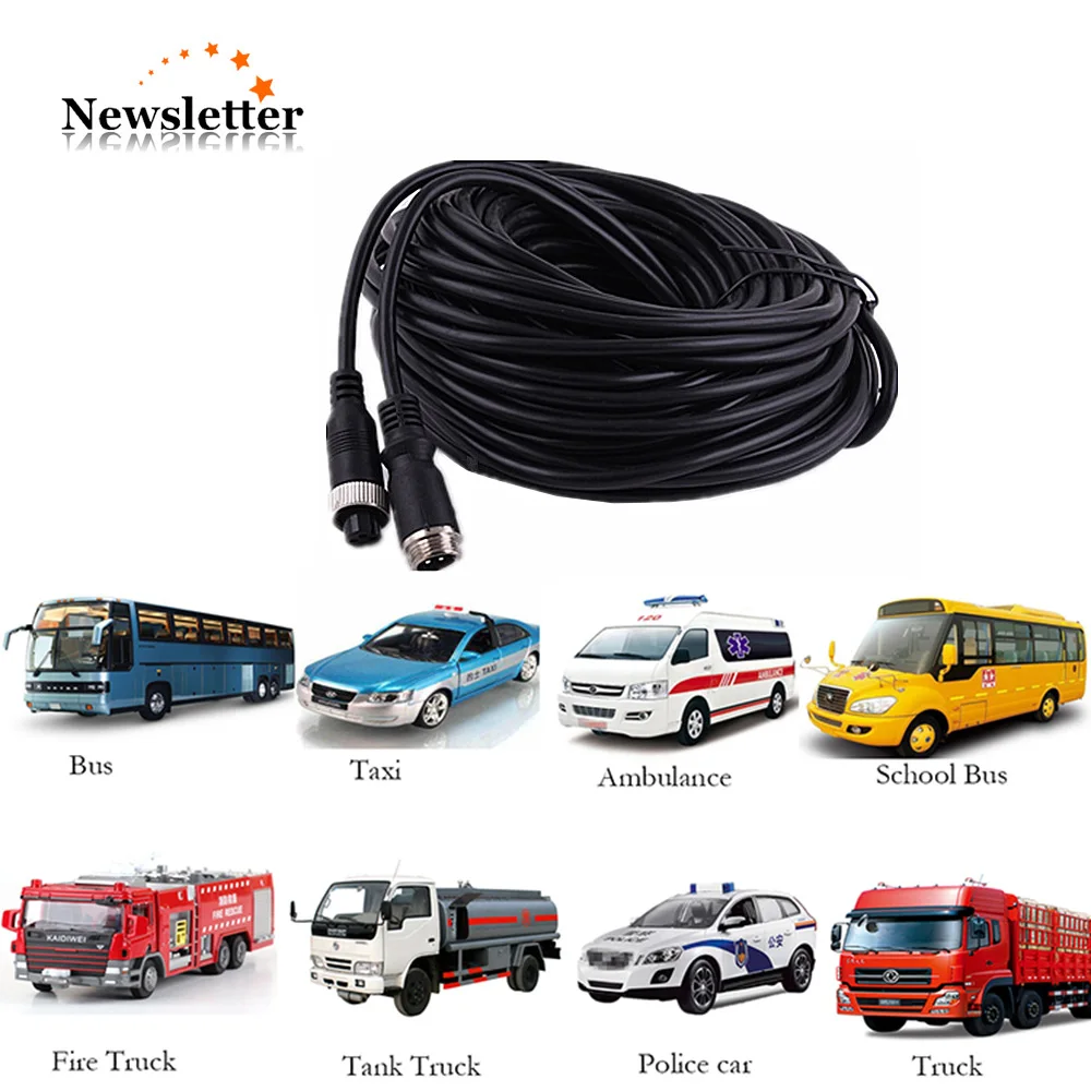 4 контактный Женский Удлинительный провод для авиационного разъема