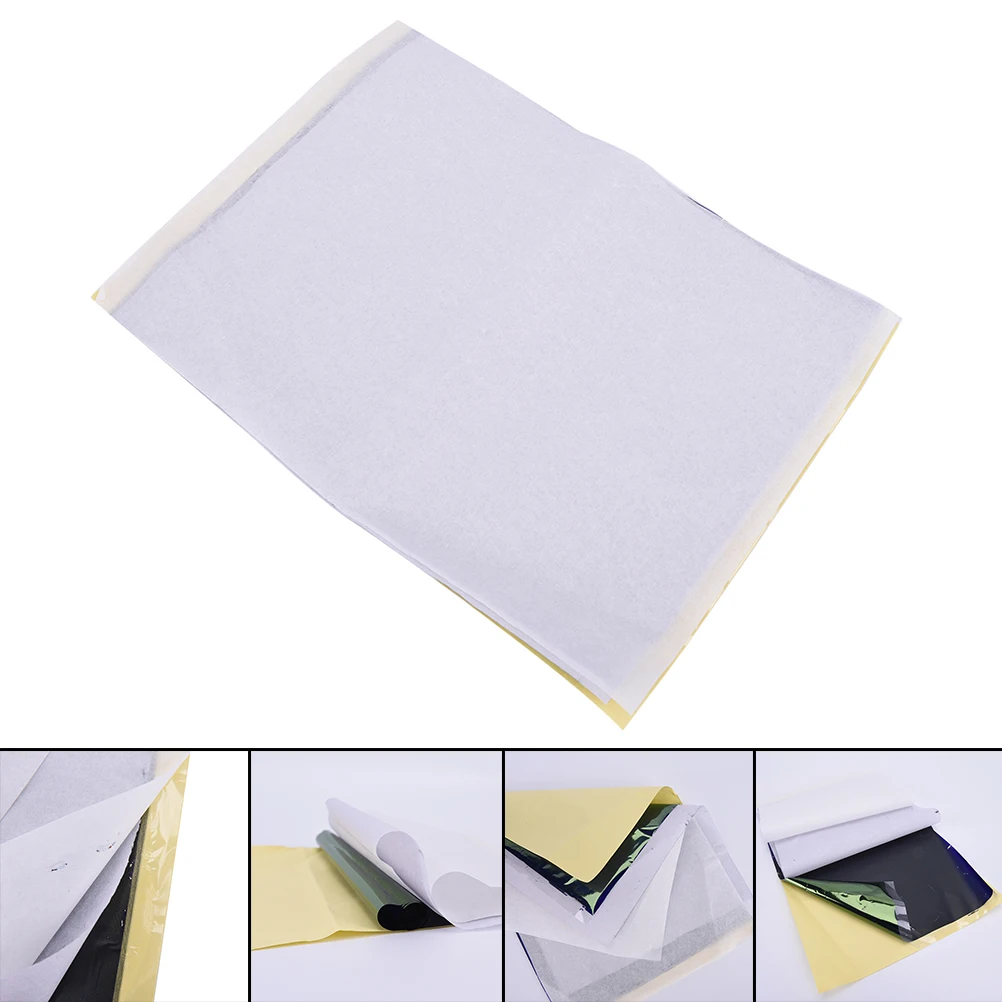25Pcs Stencil Transfer Paper A4 Carbon Tattoo Supplies Copy Body Arts Accessories | Красота и здоровье